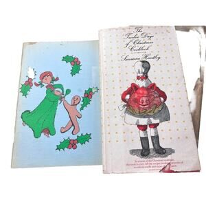 Christmas Cookbooks LOT 2 Vintage , Virginia Electric, Twelve Days of Christmas